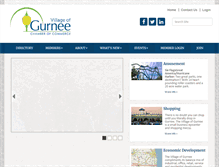 Tablet Screenshot of gurneechamber.com